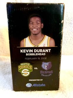 Kevin Durant Seattle Super Sonics bobblehead