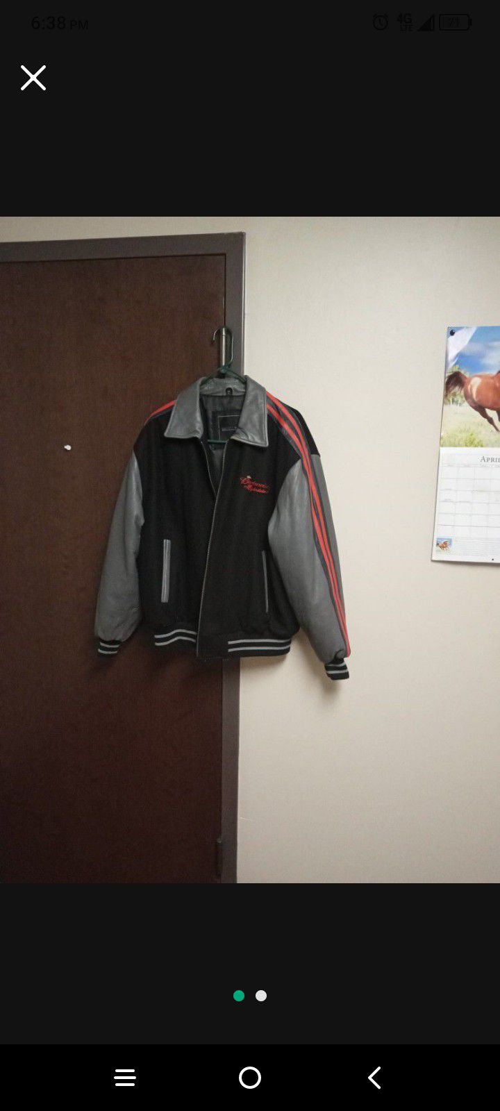 Excelled Black, Grey, Red Budweiser Clydesdale Jacket