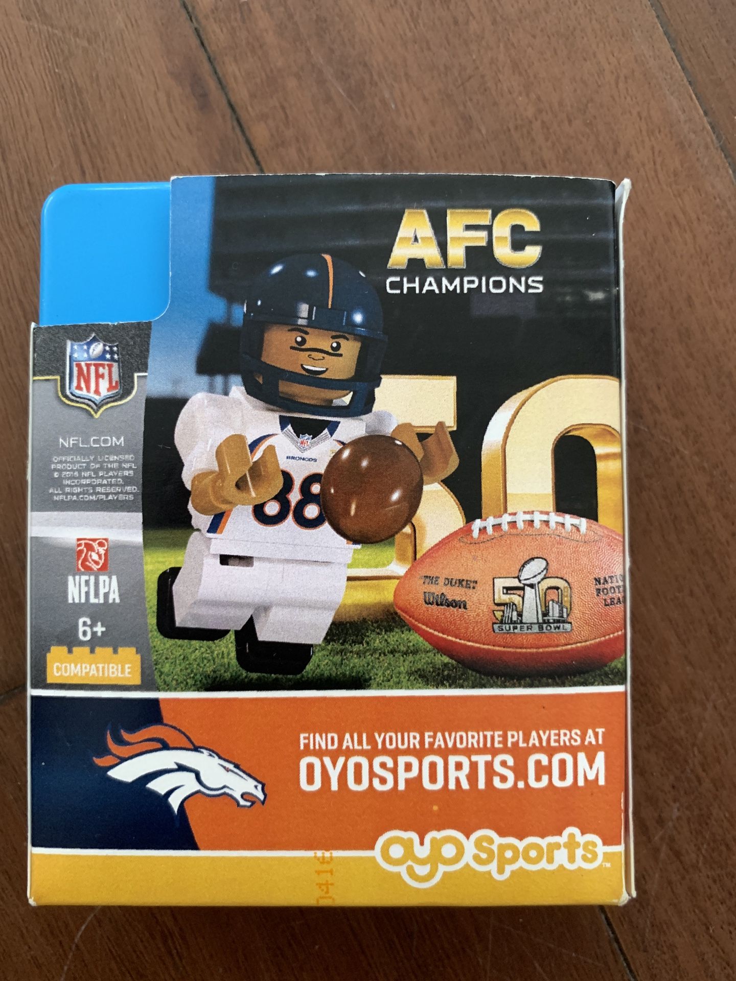 Super Bowl 50 Champions NFL Demaryius Thomas OYO Mini Figure
