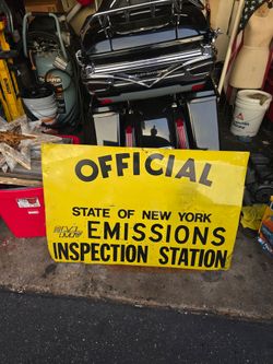 Old NY auto shop sign