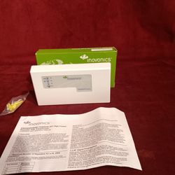 The Inovonics EN5040-T High Power Repeater with Transformer is a powerful wireless signal booster designed to extend the range and reliability of Inov