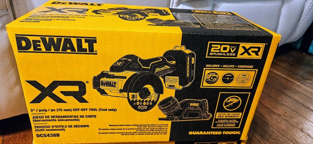 DEWALT 20V MAX XR Brushless Cordless 3 in. Cut-Off Tool