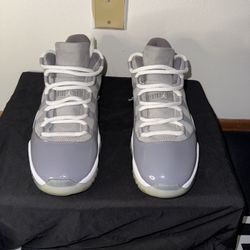 Used Jordan 11 Low Cool Grey Size 11