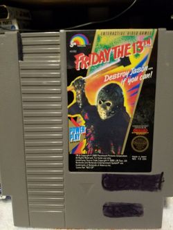 FRIDAY THE 13TH NES VIDEO GAME
