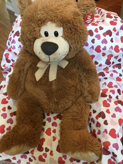 Brown Valentine Bear