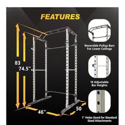 Fitness Power Squat Rack