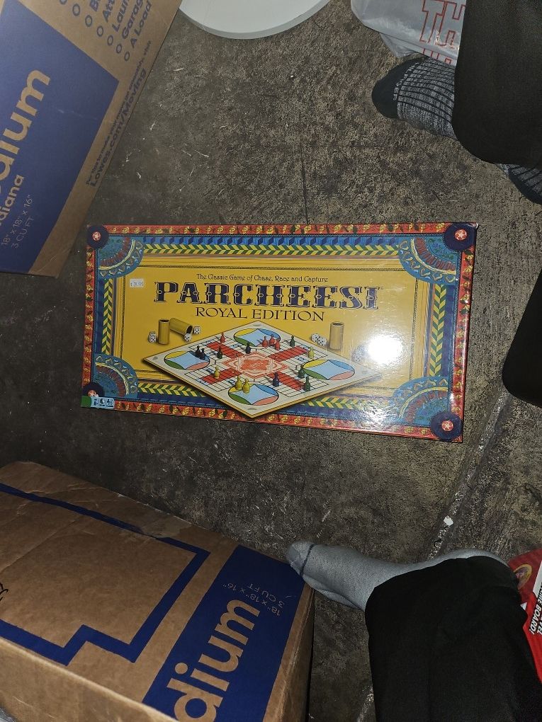 HUGE TOY SALE! PARCHESEE ROYAL EDITION NEW AND SEALED !