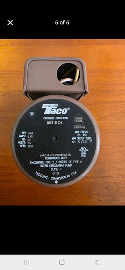 Circulated pump