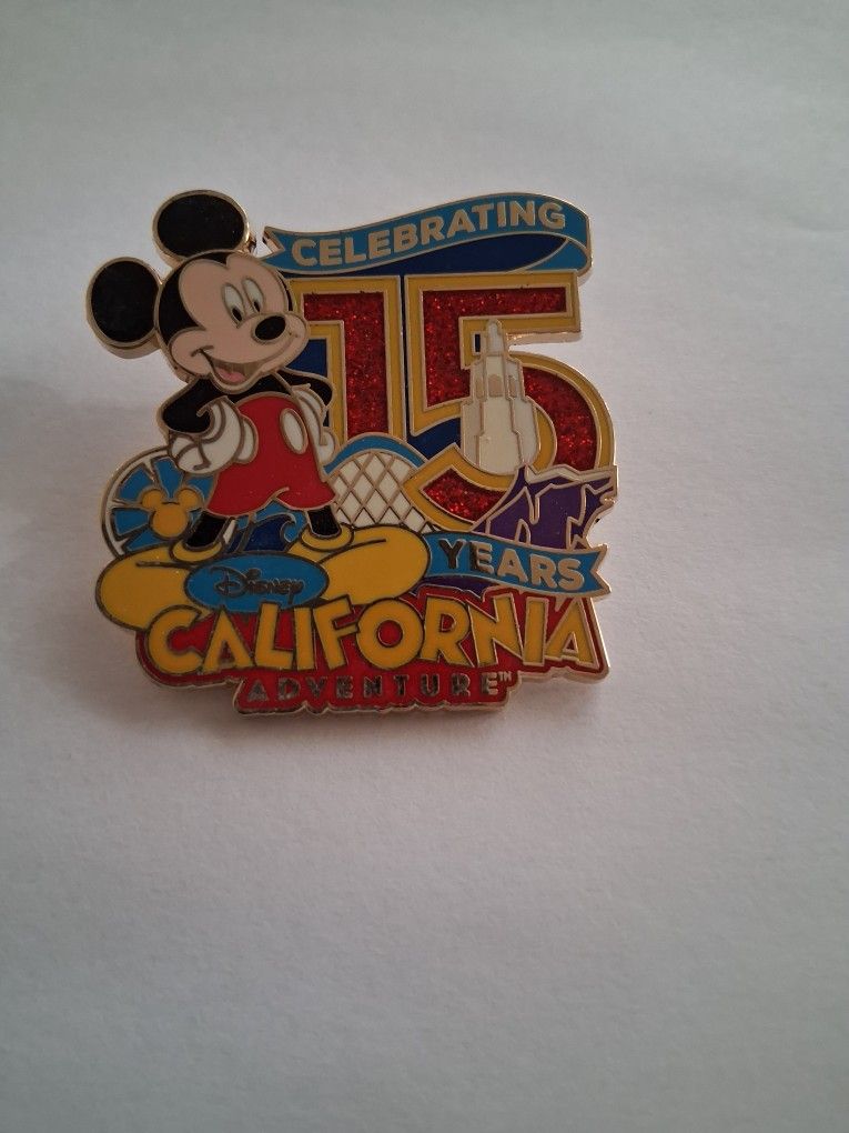 California Adventure 15th Anniversary Pin