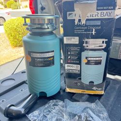 Glacier Bay TurboGrind Max 1 hp. Continuous Feed Garbage Disposal with Power Cord