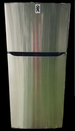Stainless steel refrigerator works well