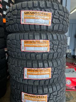 225/65/17 Ground speed xt 4 new tires installed ✅ instaladas ✅🔥