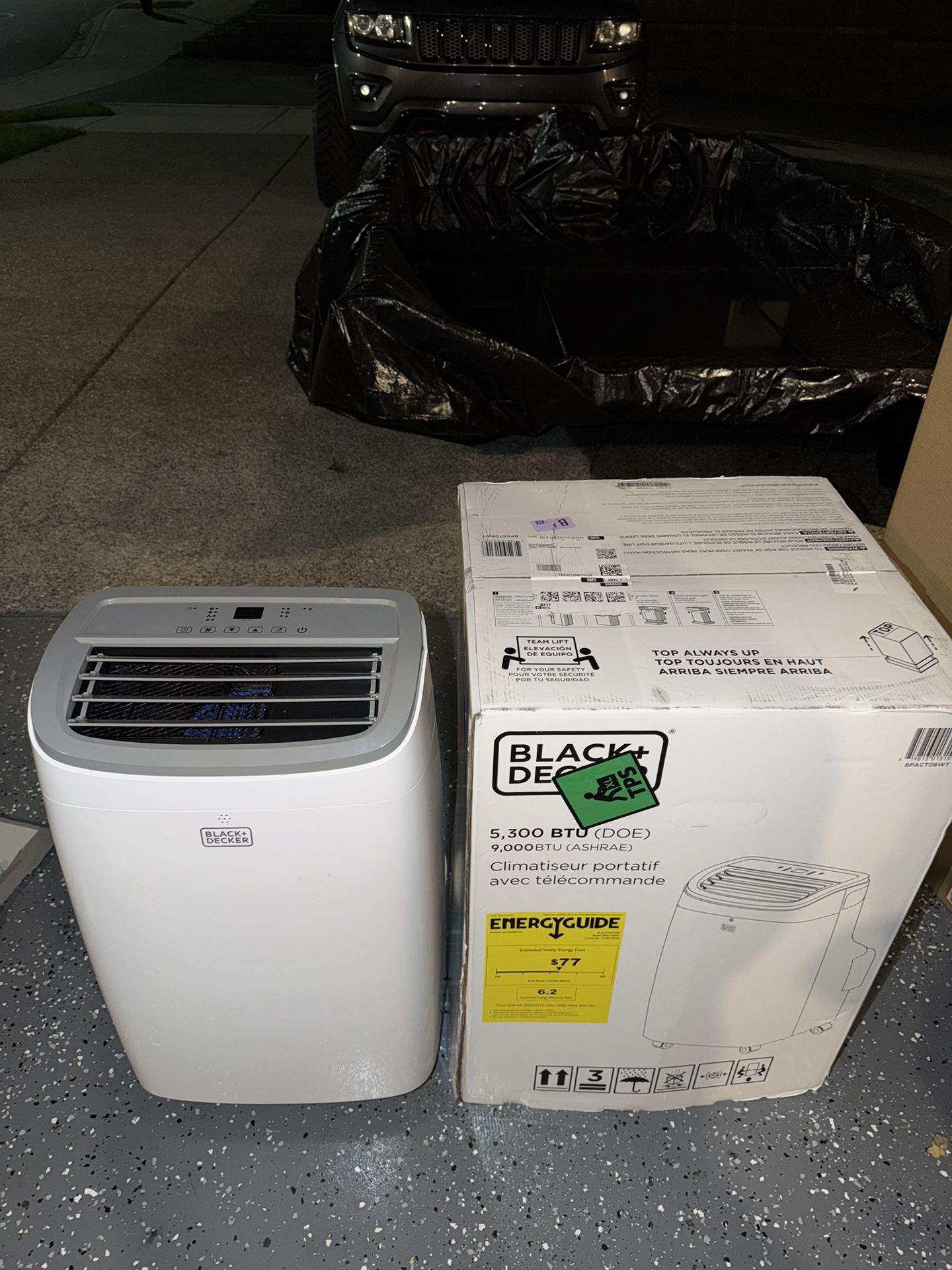 Black Decker Portable AC Unit
