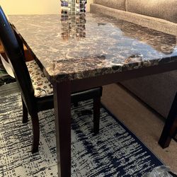 Dining Table With 2 Chairs.  