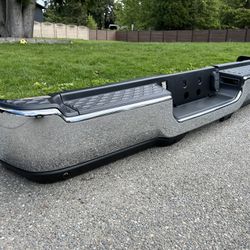Factory Chrome Rear Bumper 2024 Dodge Ram 2(contact info removed)