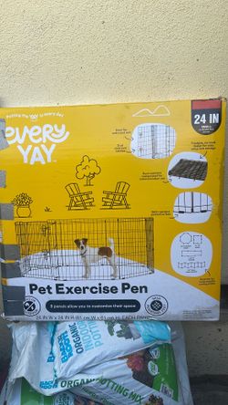 Pet exercise pen