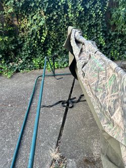 Duck Hunting Boat Blind