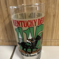 Kentucky Derby Glass