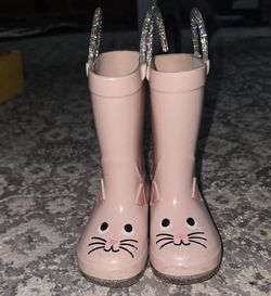 Pink Old Navy Rain boots