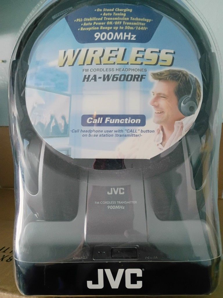 New JVC Headphones And Charger Stand