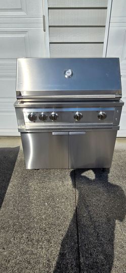 NewAge 5 Burner Stainless Steel  Grill Plus Cabinet Base