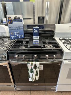 Samsung 5 Burner Gas Range With Air Fry 