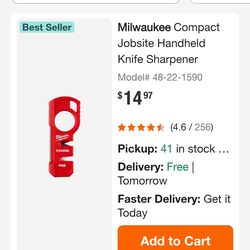 Milwaukee knife sharpener