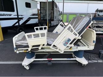 Stryker secure ll fully electric hospital bed with mattress