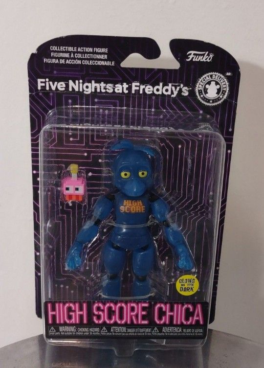Five Nights at Freddy's HIGH SCORE CHICA- Glows in the Dark.