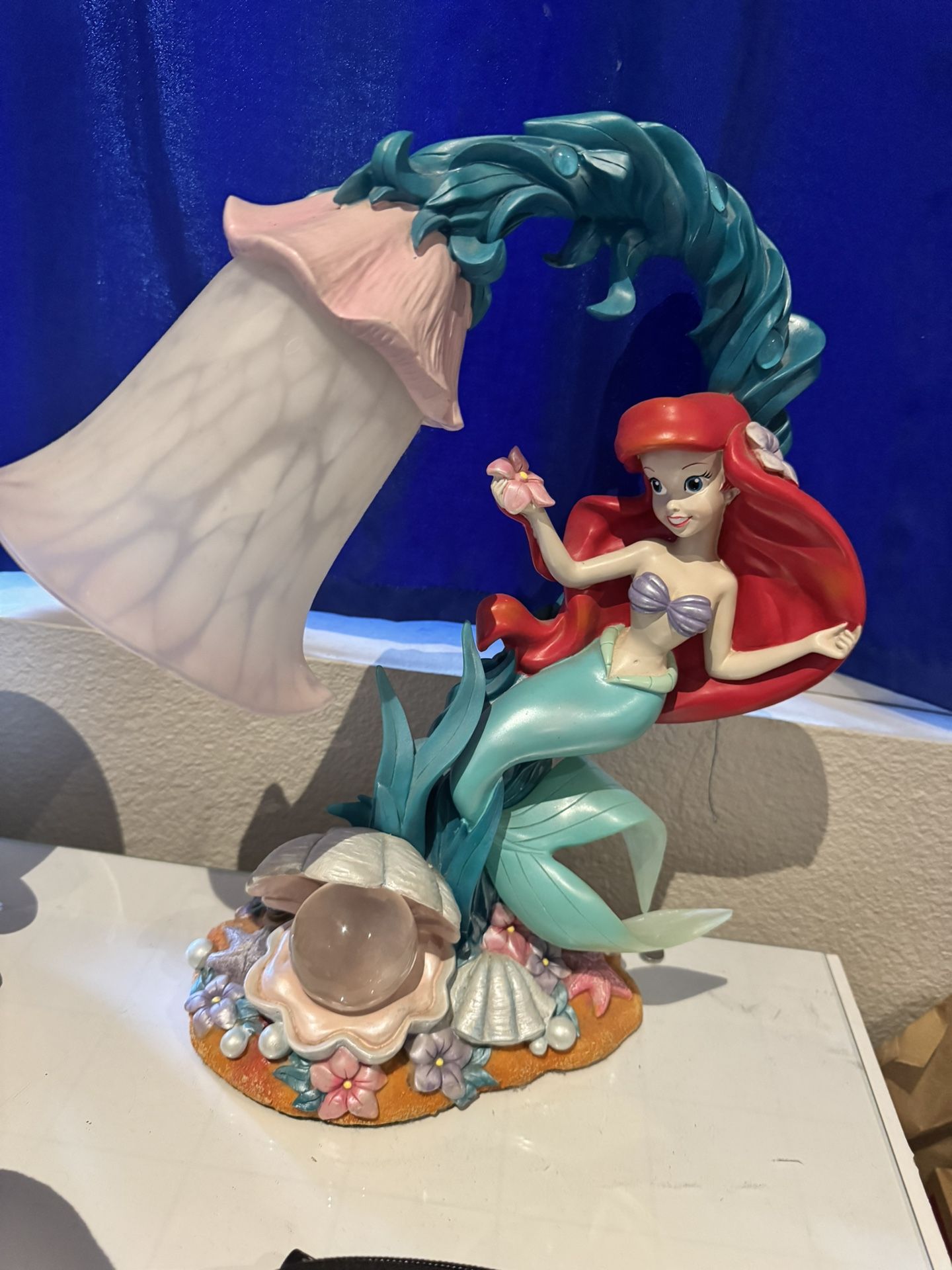 Disney Little Mermaid Lamp (vintage)