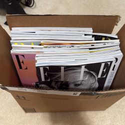 Elle And Bazaar Magazines 15