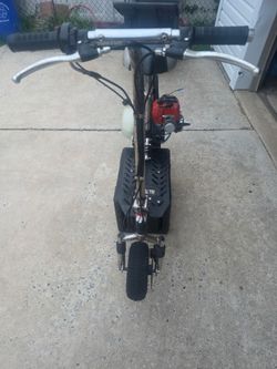 Gas scooter