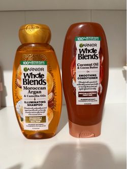 Garnier whole blends shampoo & conditioner