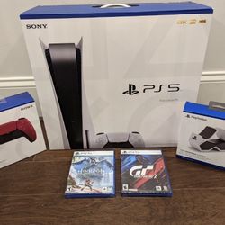 Console Disc Version Games + Controller Bundle