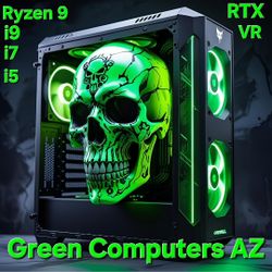 Custom Ryzen i9 i7 i5 FAST GAMING EDITING VR STREAMING PC COMPUTERS! Plz READ Description!