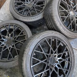 TSW RIMS AND TIRES 19"5X120