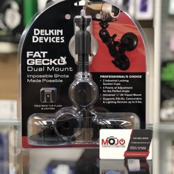 Delkin Devices Fat Geco Dual Suction Cup Mount