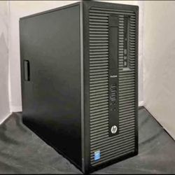 Hp Prodesk desktop i3 8gb 256gb ssd 640gb