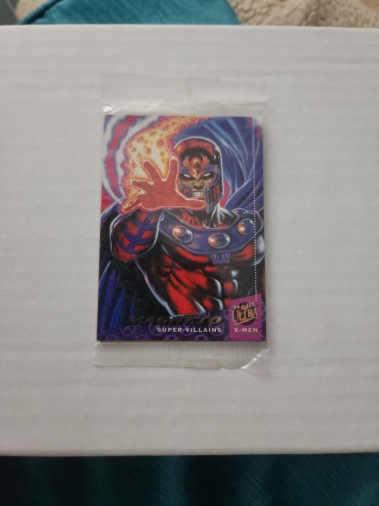 FACTORY-SEALED 1994 Fleer Ultra X-Men SEGA Game Gear Promo Pack Complete Set