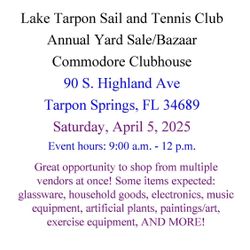 Community garage sale