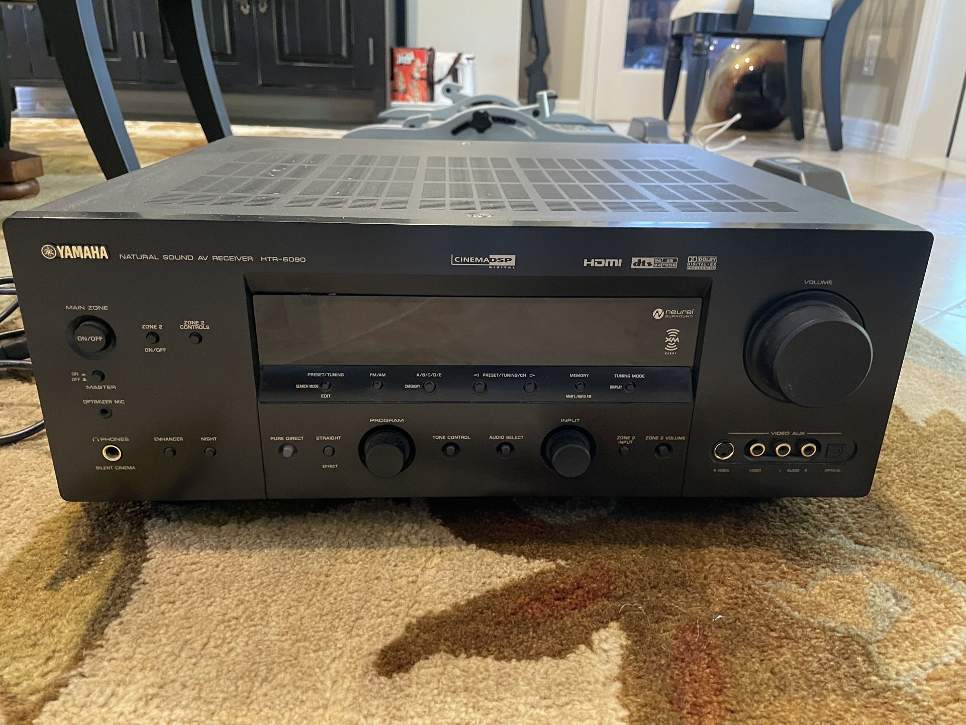 Yamaha HTR-6090 Sound Home System Receiver