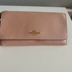 New Coach Leather Wallet 