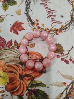 Pink bracelet