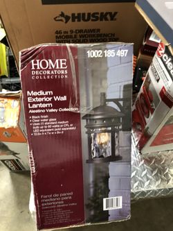 Home exterior wall lantern