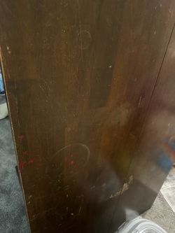 Free wooden dining table and chairs