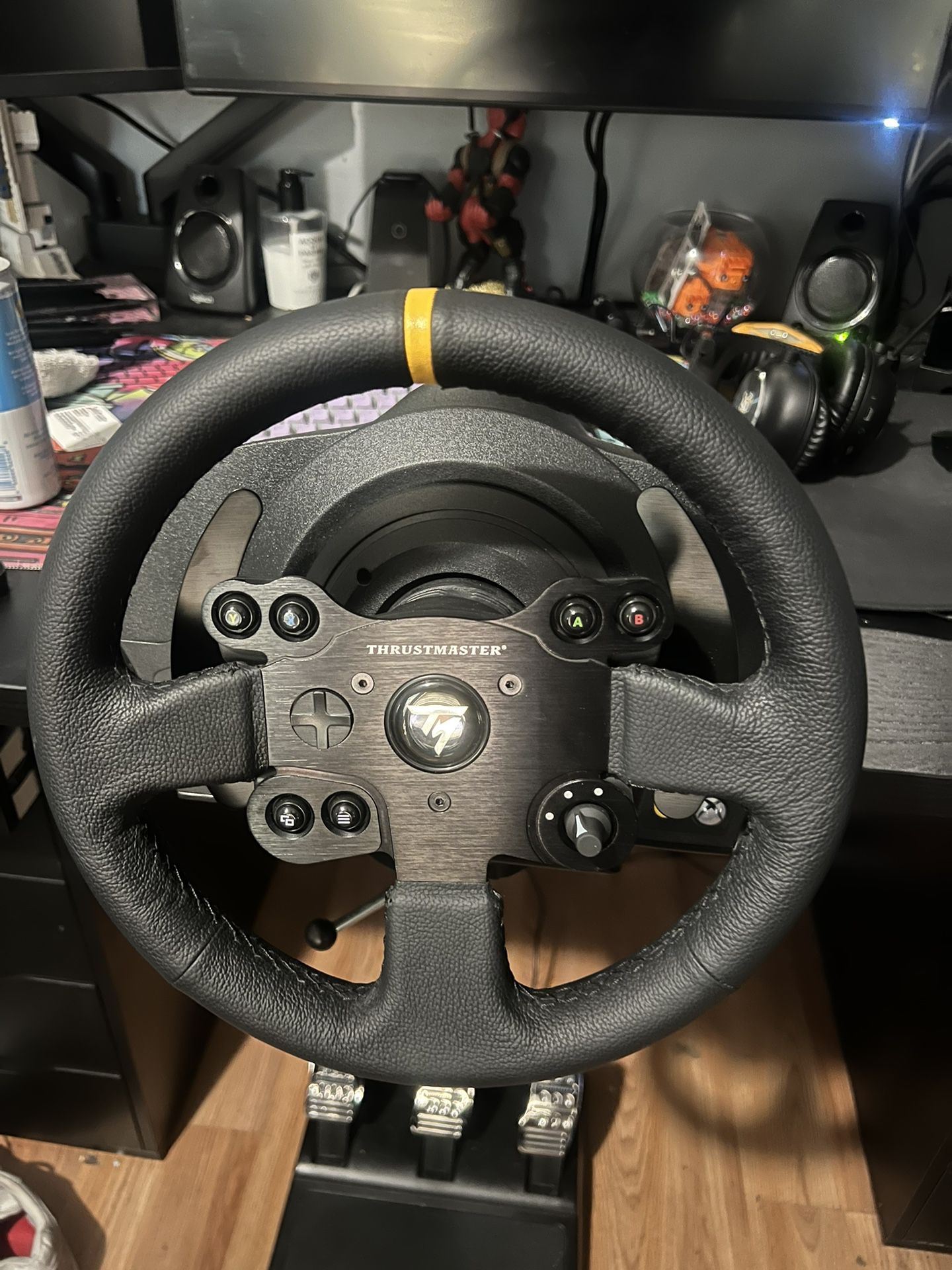 ThrustMaster Tx Leather Edition Racing Wheel Racing Simulator