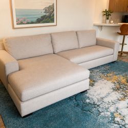 Pottery Barn Big Sur Sectional  Delivery Available