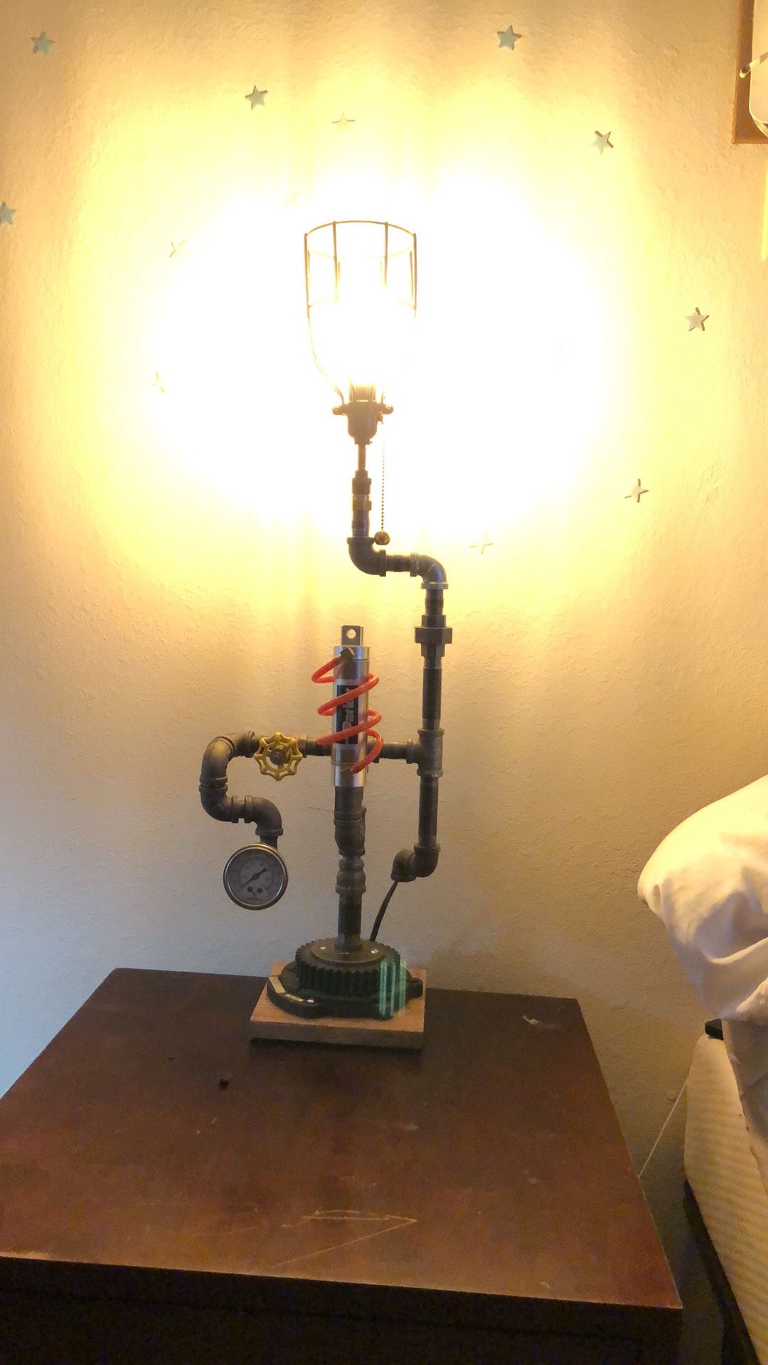 Steampunk lamp