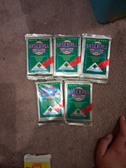 1990 Majpr Leahue Base Ball Cards Vintage