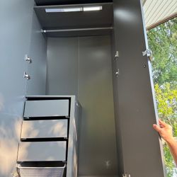 Large Wardrobe/closet With Lights